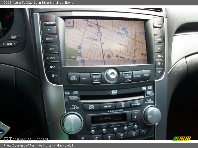 Satin Silver Metallic / Ebony 2005 Acura TL 3.2