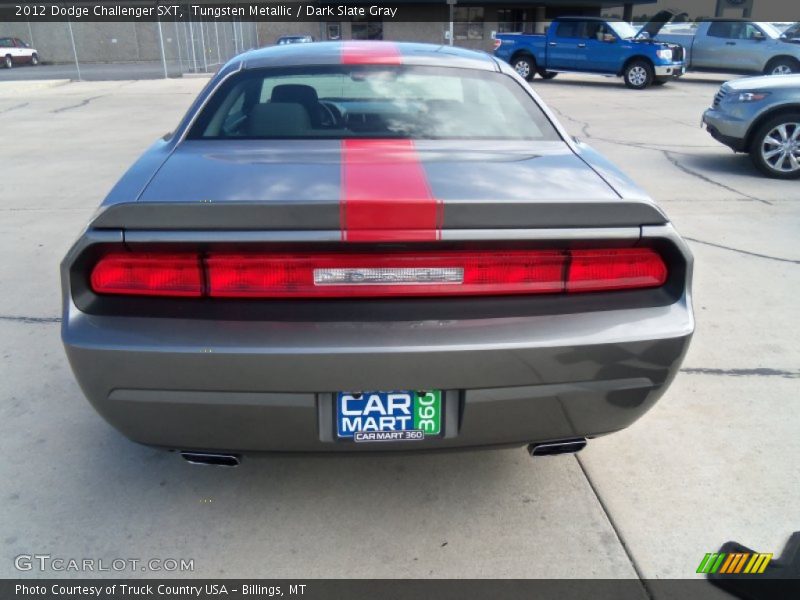 Tungsten Metallic / Dark Slate Gray 2012 Dodge Challenger SXT