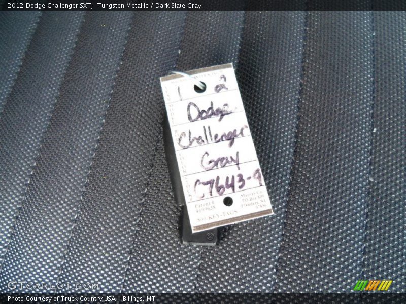 Tungsten Metallic / Dark Slate Gray 2012 Dodge Challenger SXT