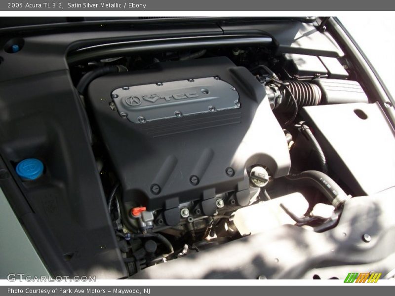 Satin Silver Metallic / Ebony 2005 Acura TL 3.2