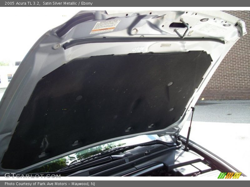 Satin Silver Metallic / Ebony 2005 Acura TL 3.2