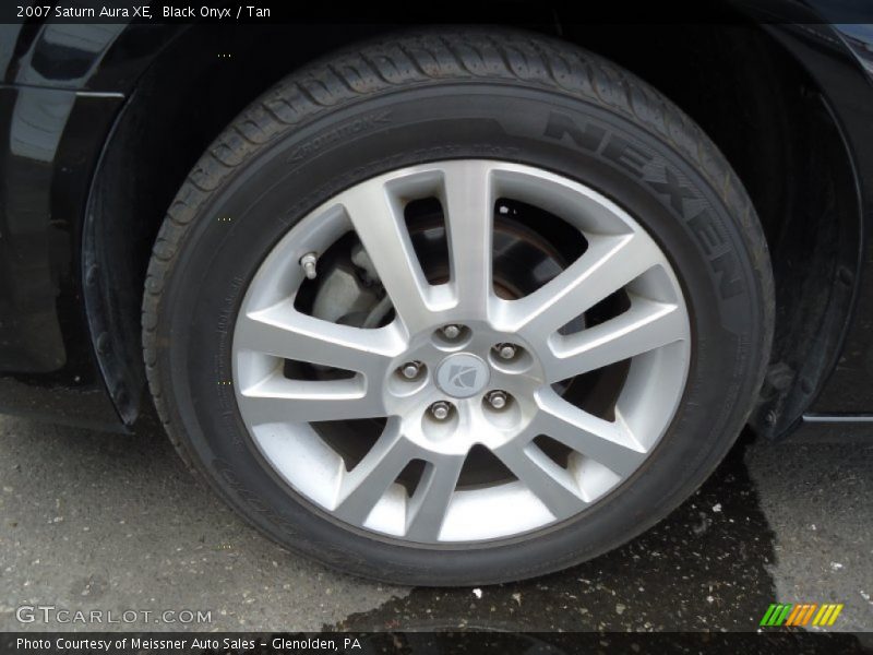 Black Onyx / Tan 2007 Saturn Aura XE