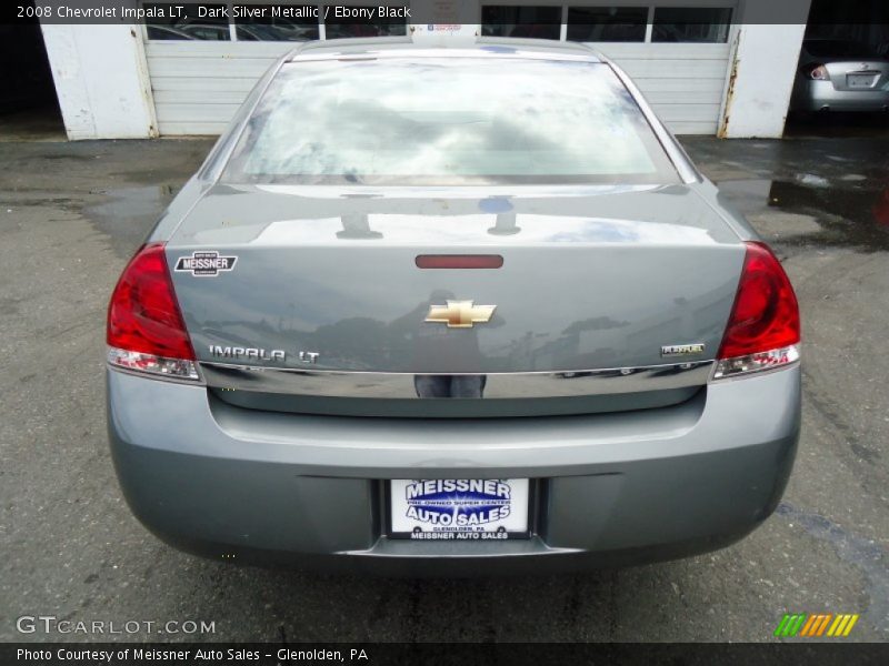 Dark Silver Metallic / Ebony Black 2008 Chevrolet Impala LT