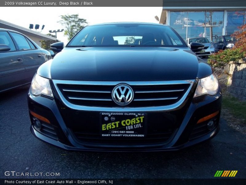 Deep Black / Black 2009 Volkswagen CC Luxury