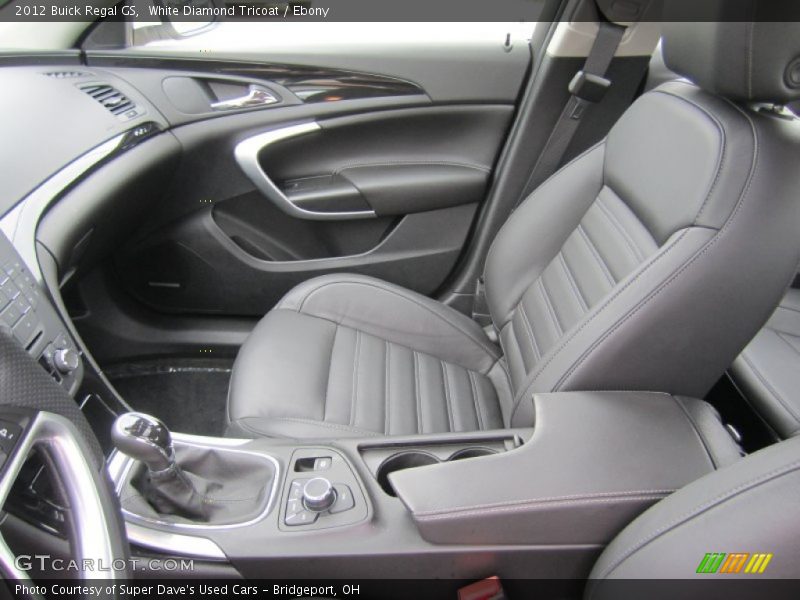  2012 Regal GS Ebony Interior
