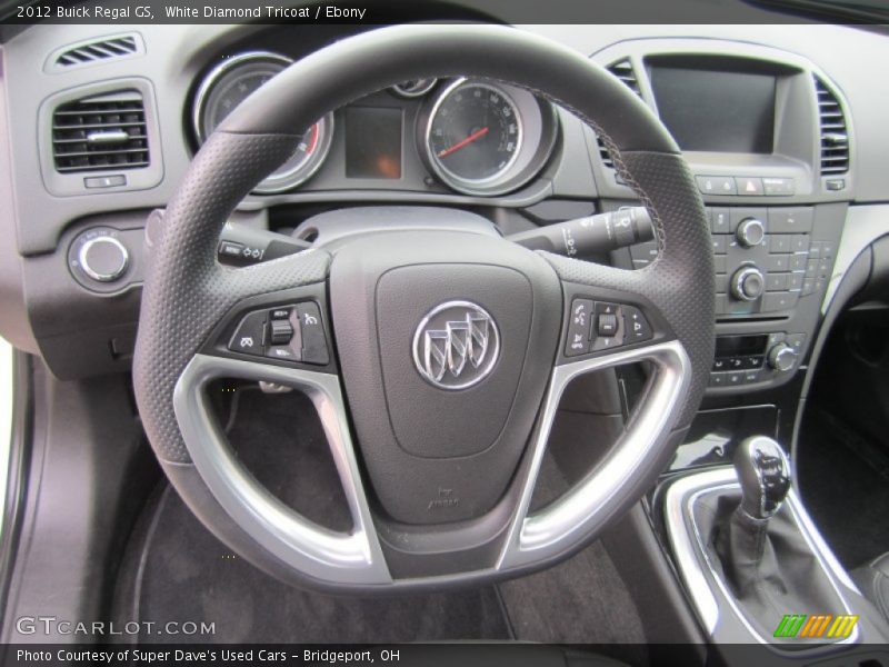  2012 Regal GS Steering Wheel