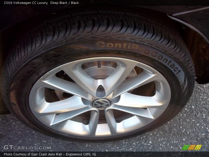Deep Black / Black 2009 Volkswagen CC Luxury