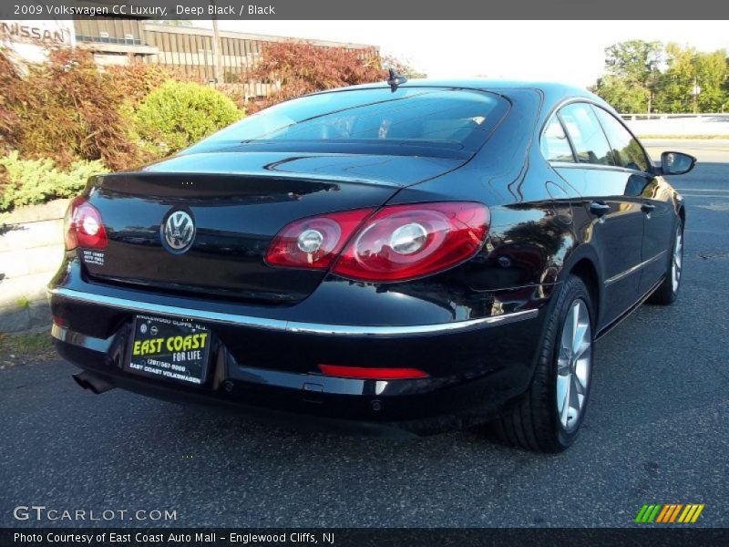 Deep Black / Black 2009 Volkswagen CC Luxury