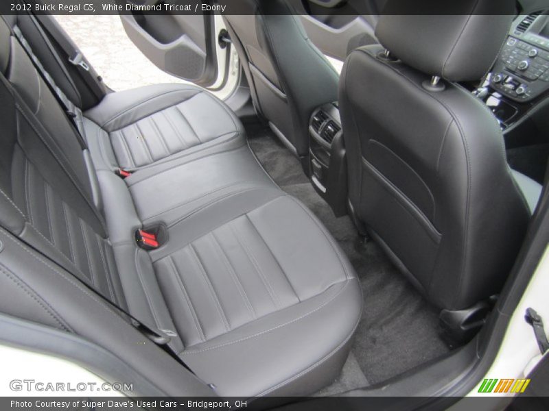 Rear Seat of 2012 Regal GS