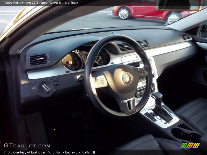 Deep Black / Black 2009 Volkswagen CC Luxury