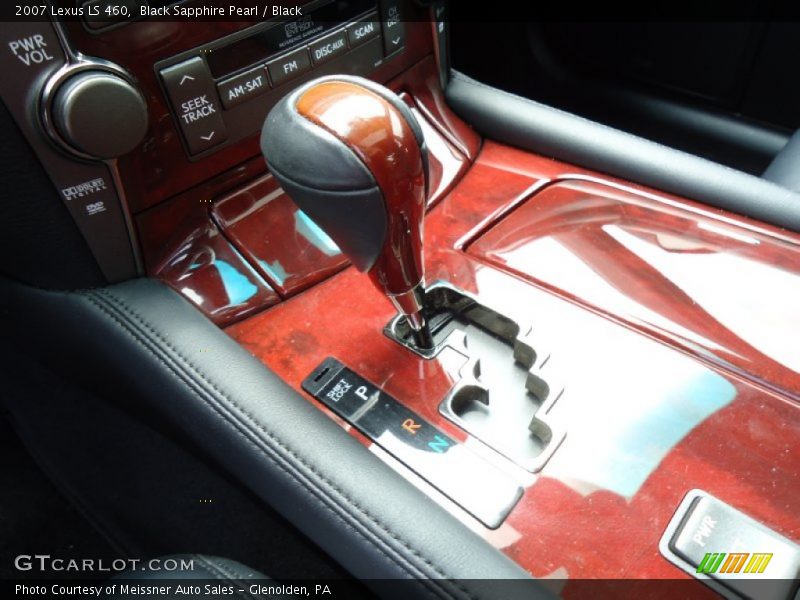 Black Sapphire Pearl / Black 2007 Lexus LS 460