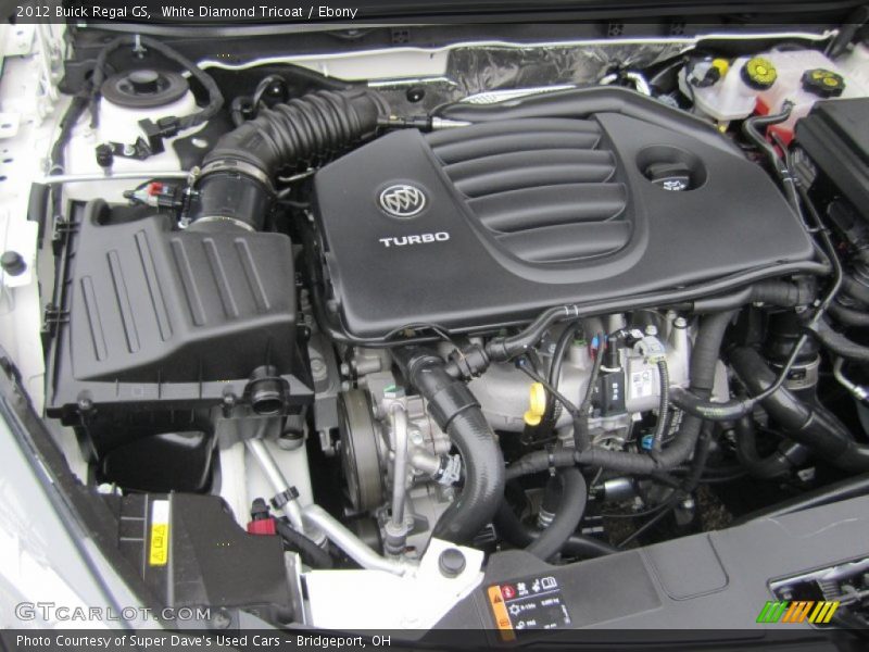  2012 Regal GS Engine - 2.0 Liter SIDI High Output Turbocharged DOHC 16-Valve VVT ECOTEC 4 Cylinder