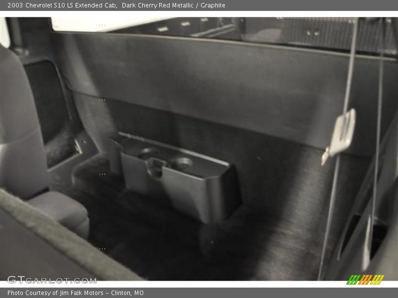 Dark Cherry Red Metallic / Graphite 2003 Chevrolet S10 LS Extended Cab