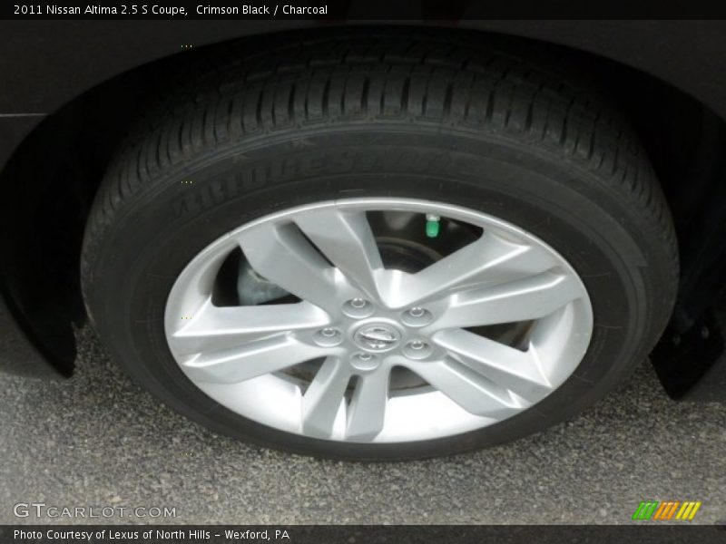 Crimson Black / Charcoal 2011 Nissan Altima 2.5 S Coupe