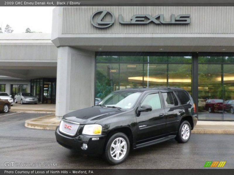 Black / Ebony 2009 GMC Envoy Denali 4x4