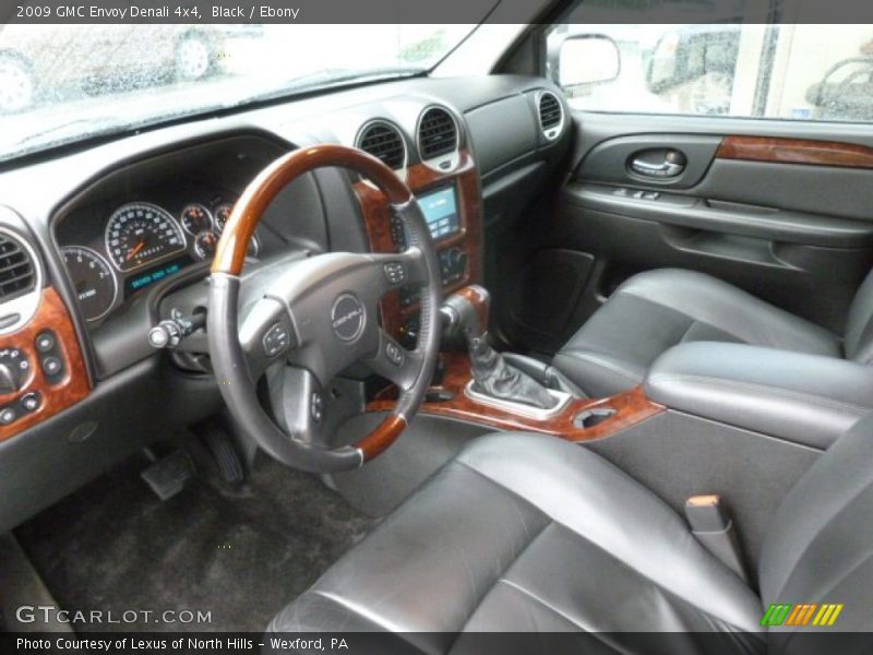 Ebony Interior - 2009 Envoy Denali 4x4 