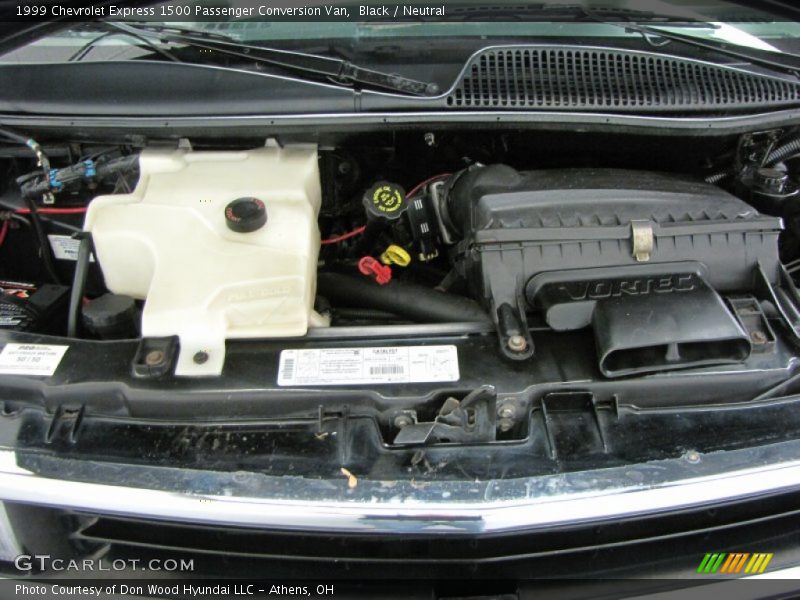  1999 Express 1500 Passenger Conversion Van Engine - 5.7 Liter OHV 16-Valve V8