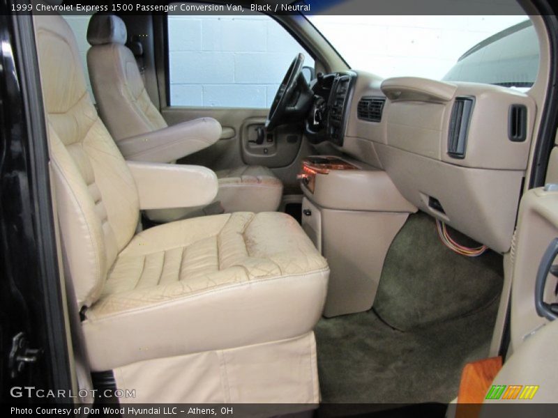 Black / Neutral 1999 Chevrolet Express 1500 Passenger Conversion Van
