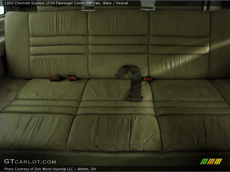 Black / Neutral 1999 Chevrolet Express 1500 Passenger Conversion Van