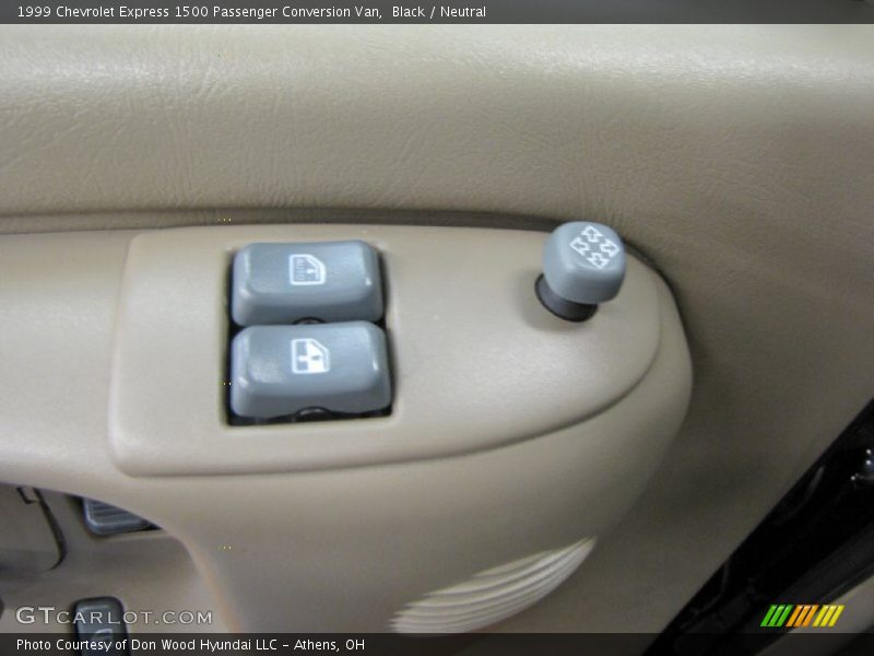 Controls of 1999 Express 1500 Passenger Conversion Van