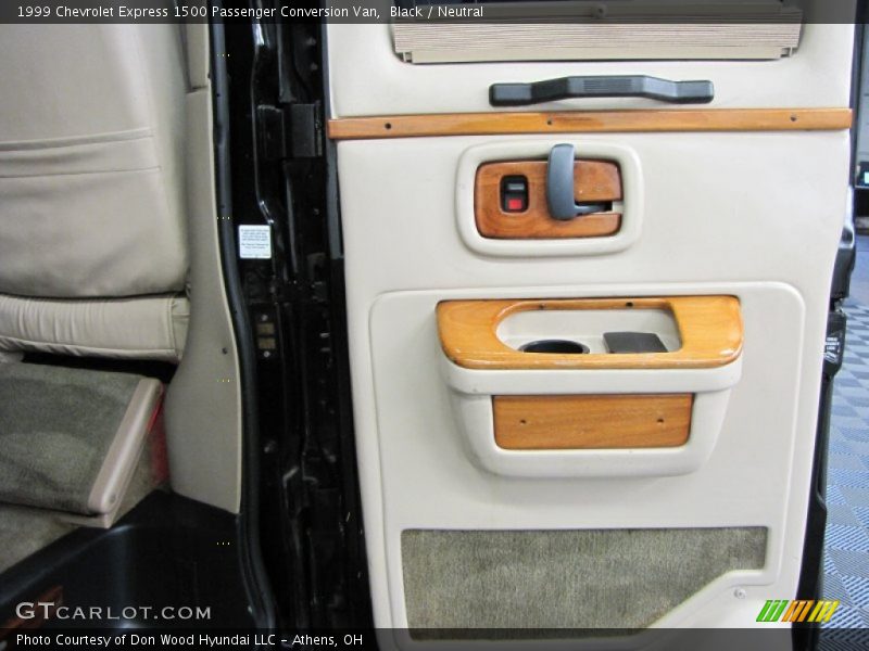 Black / Neutral 1999 Chevrolet Express 1500 Passenger Conversion Van