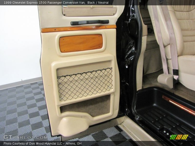 Black / Neutral 1999 Chevrolet Express 1500 Passenger Conversion Van