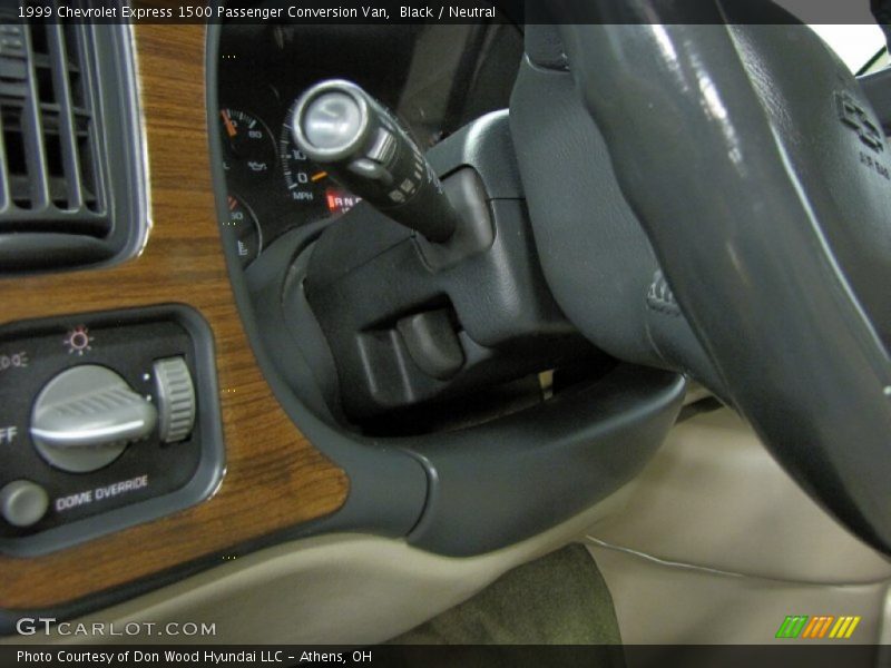 Black / Neutral 1999 Chevrolet Express 1500 Passenger Conversion Van