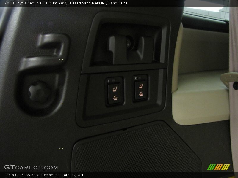 Desert Sand Metallic / Sand Beige 2008 Toyota Sequoia Platinum 4WD