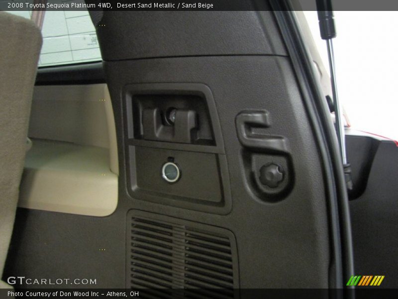Desert Sand Metallic / Sand Beige 2008 Toyota Sequoia Platinum 4WD