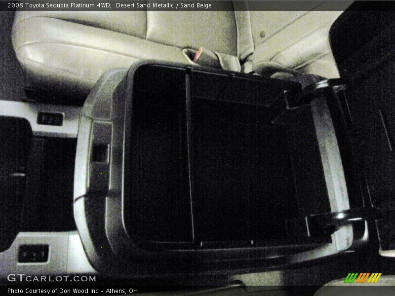 Desert Sand Metallic / Sand Beige 2008 Toyota Sequoia Platinum 4WD