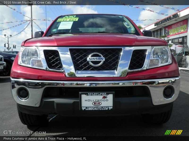 Red Brick / Steel 2010 Nissan Frontier SE Crew Cab