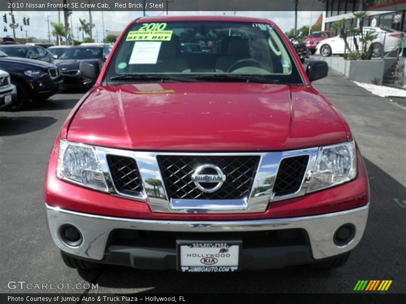 Red Brick / Steel 2010 Nissan Frontier SE Crew Cab