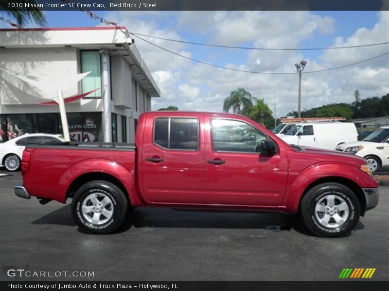 Red Brick / Steel 2010 Nissan Frontier SE Crew Cab