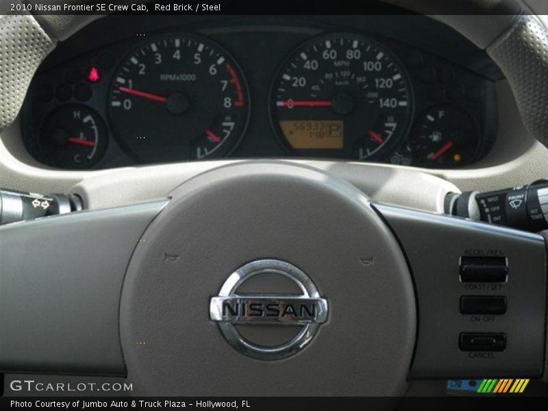 Red Brick / Steel 2010 Nissan Frontier SE Crew Cab