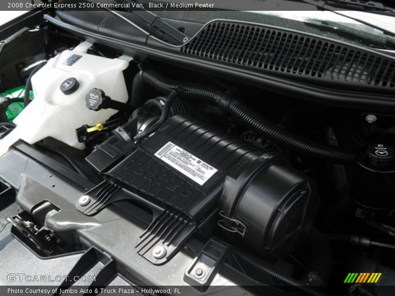 Black / Medium Pewter 2008 Chevrolet Express 2500 Commercial Van