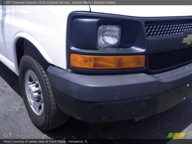 Summit White / Medium Pewter 2007 Chevrolet Express 2500 Commercial Van