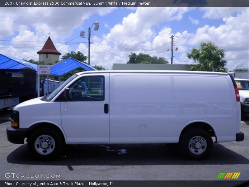 Summit White / Medium Pewter 2007 Chevrolet Express 2500 Commercial Van