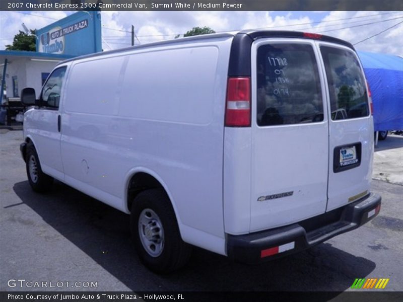 Summit White / Medium Pewter 2007 Chevrolet Express 2500 Commercial Van