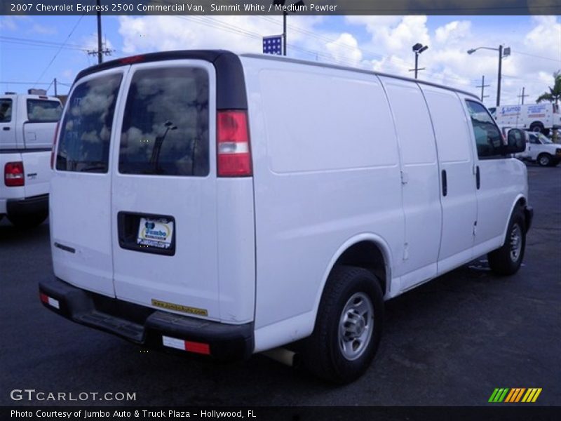 Summit White / Medium Pewter 2007 Chevrolet Express 2500 Commercial Van