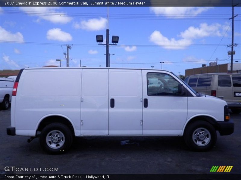 Summit White / Medium Pewter 2007 Chevrolet Express 2500 Commercial Van