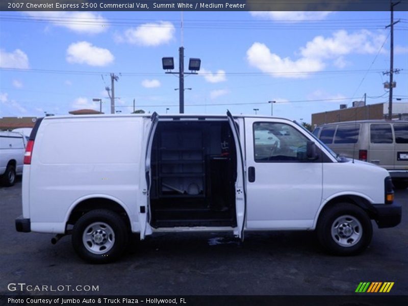 Summit White / Medium Pewter 2007 Chevrolet Express 2500 Commercial Van