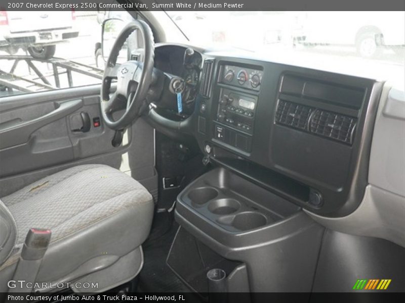 Summit White / Medium Pewter 2007 Chevrolet Express 2500 Commercial Van