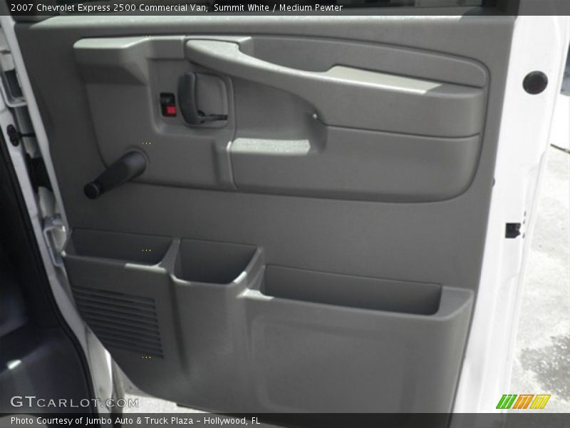 Summit White / Medium Pewter 2007 Chevrolet Express 2500 Commercial Van