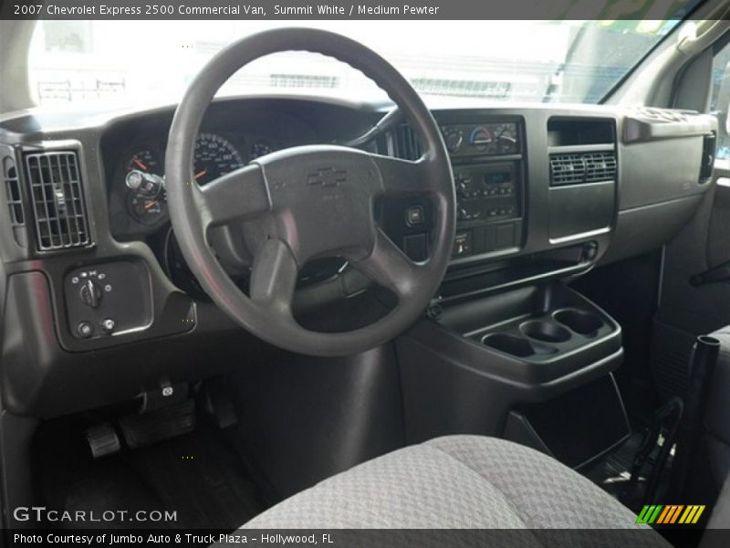 Summit White / Medium Pewter 2007 Chevrolet Express 2500 Commercial Van