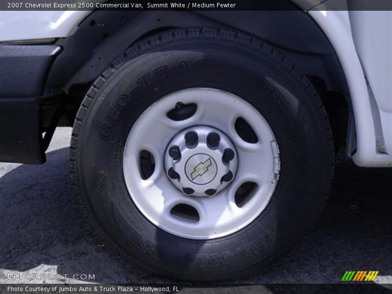 Summit White / Medium Pewter 2007 Chevrolet Express 2500 Commercial Van