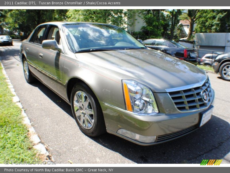 Tuscan Bronze ChromFlair / Shale/Cocoa Accents 2011 Cadillac DTS