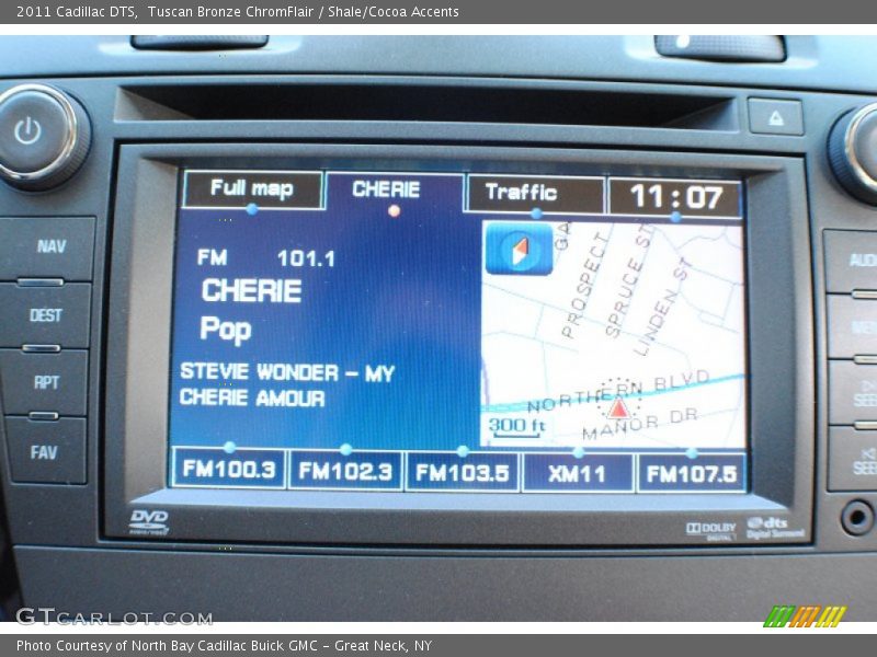 Tuscan Bronze ChromFlair / Shale/Cocoa Accents 2011 Cadillac DTS