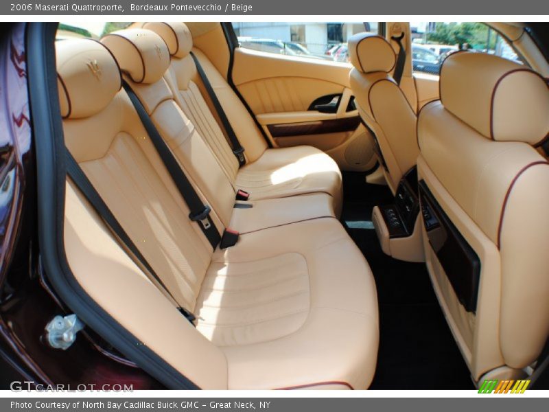 Rear Seat of 2006 Quattroporte 