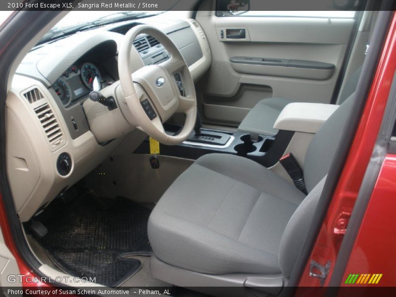 Sangria Red Metallic / Stone 2010 Ford Escape XLS