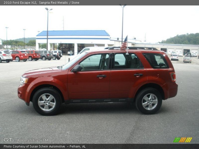 Sangria Red Metallic / Stone 2010 Ford Escape XLS